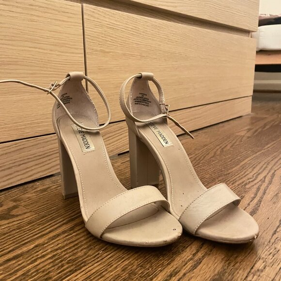 steve madden nude block heel - Picture 2 of 4